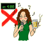 不摂生な生活